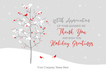 Snow Birds Holiday Cards