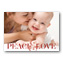Peace & Love Holiday Photo Card