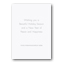 Snowy Winter Path Holiday Greeting Card