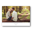 "joy" on Green Shimmery Flat  2 Photo Holiday Card