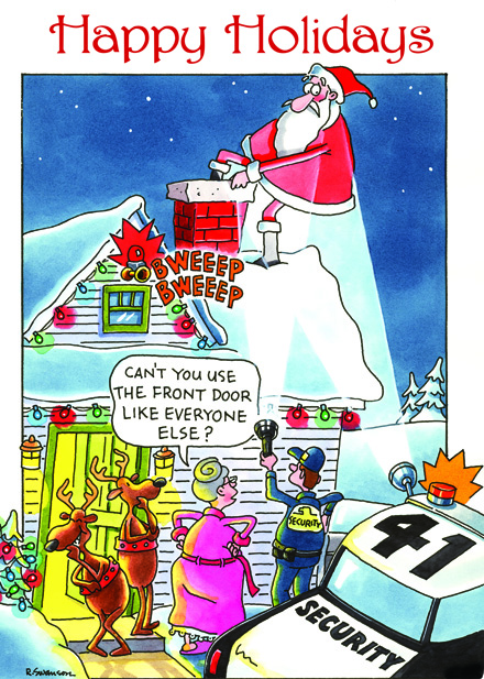 Call Security Holiday Cards
