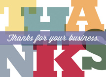 Monumental Thanks Thank You Cards