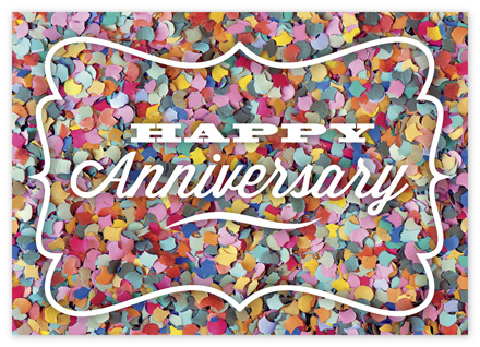 Rainbow Collection Anniversary Cards