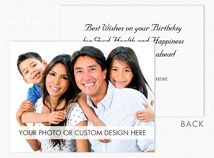 Custom Greeting Card (Horizontal, Value Size, Flat)