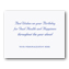 Blue Ribbon Wishes Happy Birthday Cards